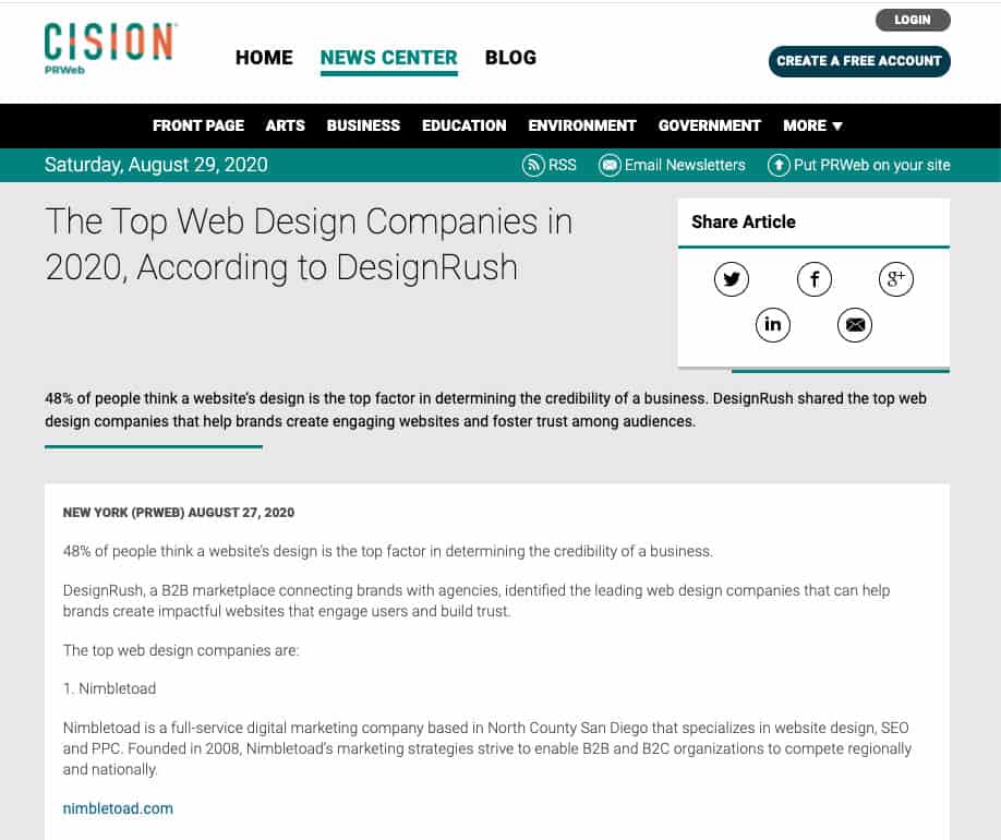 Top Website Design Company